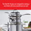 ZWILLING Clad CFX 10-Piece Stainless Steel Ceramic Nonstick Cookware Set