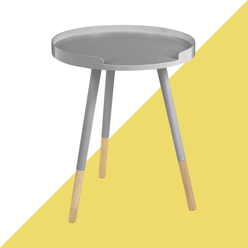 Cadwallader Tray Top End Table, Grey