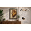 Noble Lion Rustic - Framed Print-526004573-526004561
