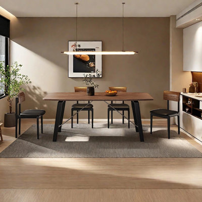 Italian minimalist style dining table