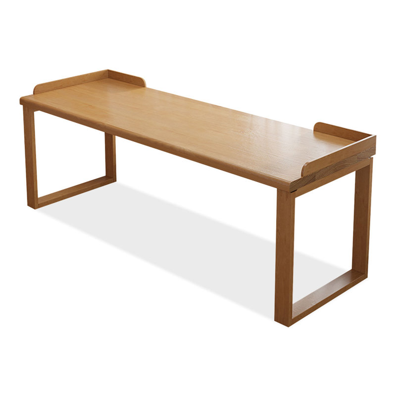 Bureaux rectangulaires en bois massif, H 29,53 po x l 86,61 po x P 23,62 po, Bois