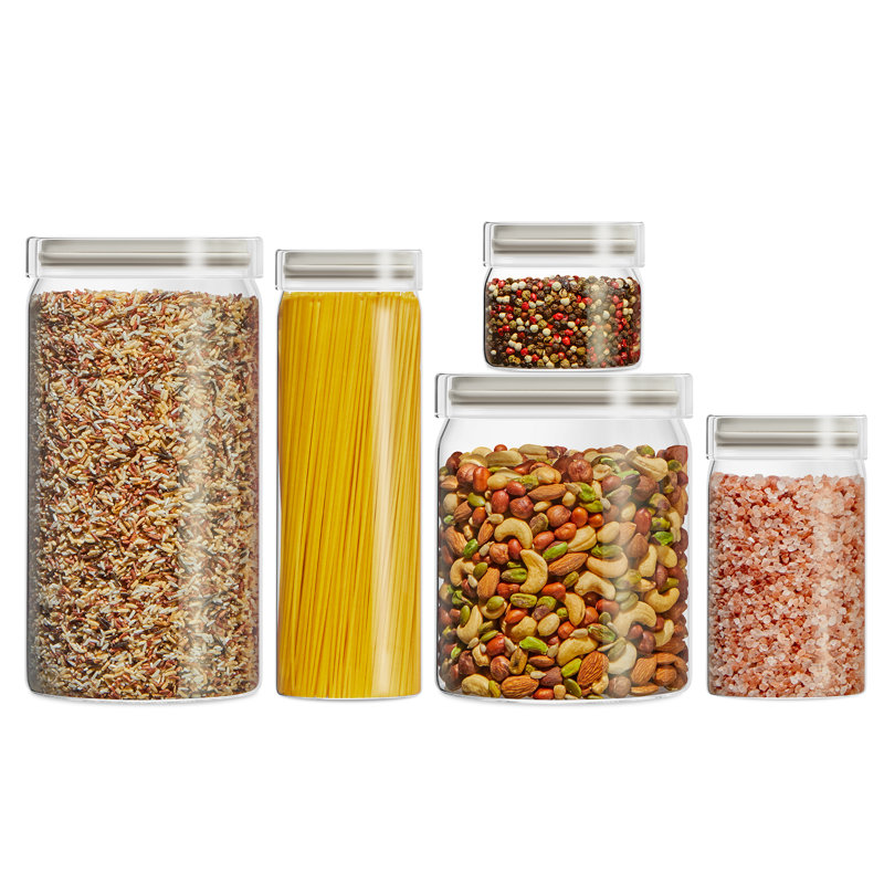 Pyrex® 5-Pack Glass Canister Set, 5 Pack Set