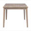 Ensemble de salle à manger 6 pièces de style classique et traditionnel, comprenant une table de salle à manger, 4 chaises rembourrées et un banc-119259041