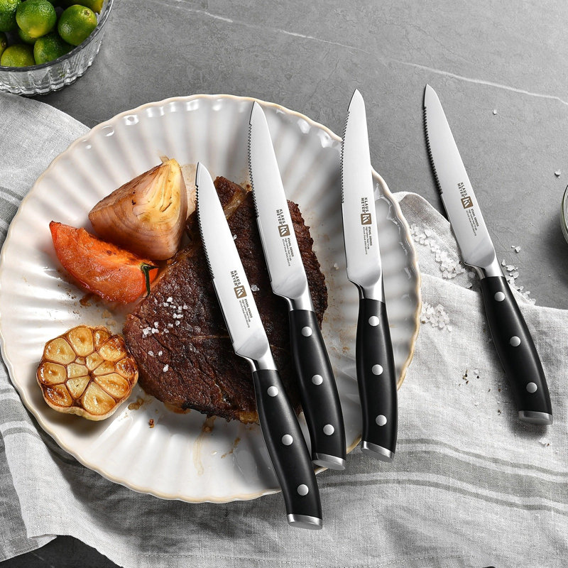Klaus Meyer Stahl Tri-ply Steak Knife Set