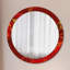 Huldar Glass Flat Wall Mirror