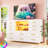 Dresser For Bedroom With Power Outlets And Led Lights, 12 Drawers Tv Stand Dressers With 2 Tire Shelves-834177324