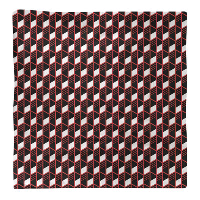 Polyester Geometric Square Napkin