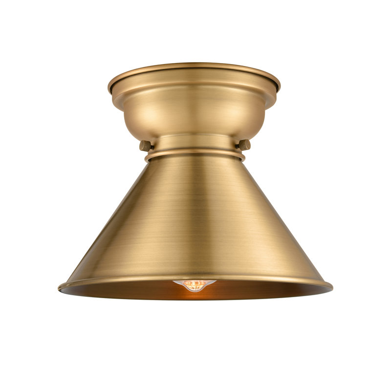 Plafonnier encastré 1 lumière Heideman, Ampoule non incluse, H 6,9 po x l 10 po x P 10 po