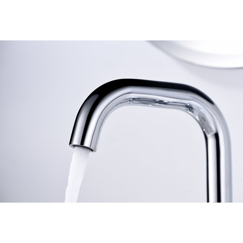 Polished Chrome 2-Handle Centerset Bathroom Faucet with Drain Assembly