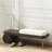 Black Upholstered Bench