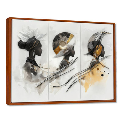 Reproduction d'art sur toile, "Spiritual Aura Of African Art II"