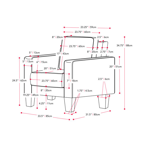 Dimensions du produit