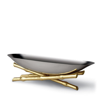 Large Bamboo Boat Box
