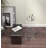 Clear Acrylic Side Table - Modern Minimalist End Table, Lightweight Nordic Design Coffee Table for Living Room, Bedroom & Bay Window-115329059