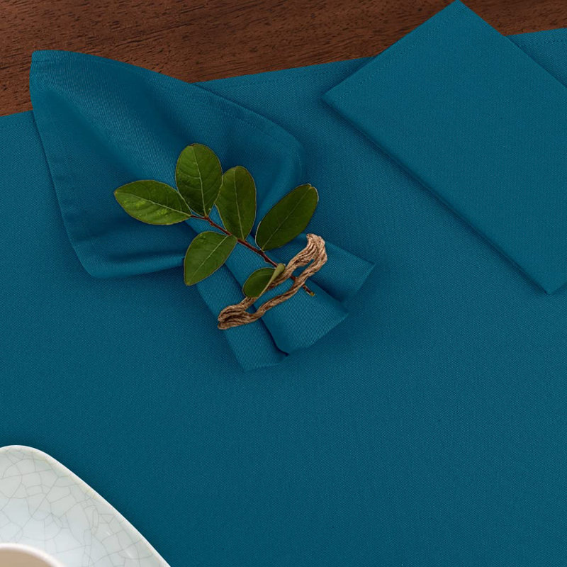 Poly Cotton Enrich Twill Cloth Napkins, Midnight