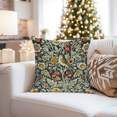 Animals William Morris Birds Damask Pattern I Cottage