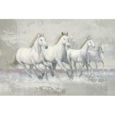 «Run Wild Crop I Neutral» par James Wiens - Peinture