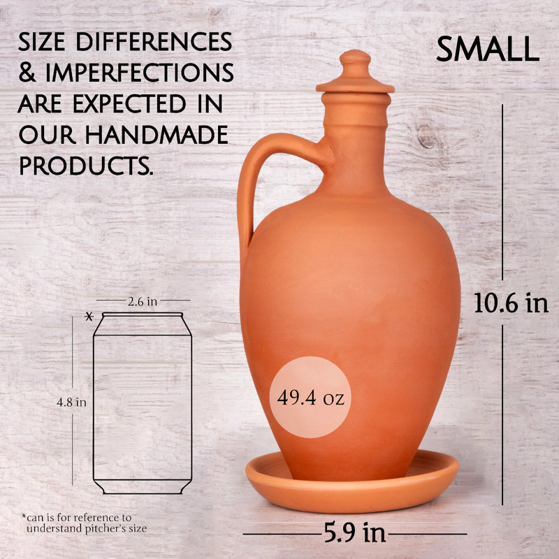Hakan Pitcher with Lid and Plate