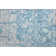Premium Machine Washable Prisco Teal Rug
