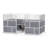 Système de cloison modulaire Harmony - mur additionnel 70 po x 70 po