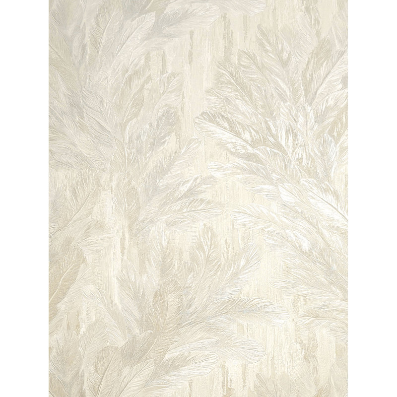 10m x 53cm Wallpaper Roll, Cream