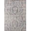 Tapis gris à motif floral Rummond-31522753