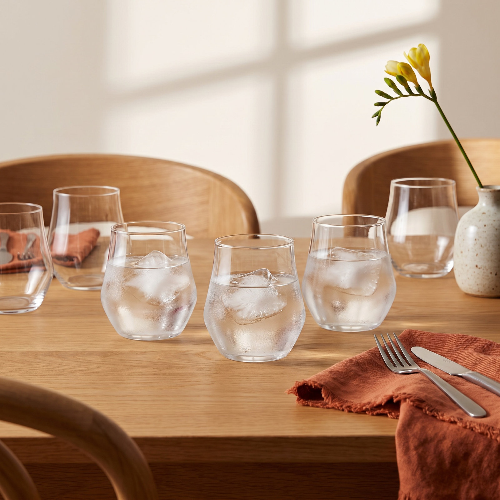 Somerset Crystal Stemless Wine Glass