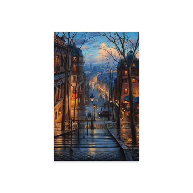 " Montmartre Spring " by Evgeny Lushpin