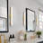 24” Brushed Gold Led Vanity Bar Light Indoor Wall Sconce With Acrylic Shade-720402011-720402010-720402022