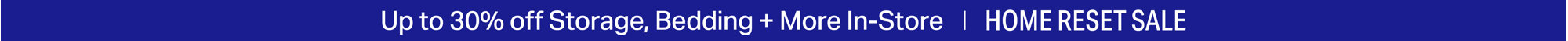 [AM - STORE LOCATOR] Up to 30% Off Home Reset Mobile Banner