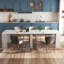 Console multifonctionnelle extensible, table d'appoint polyvalente pour le vestibule, le salon et le couloir