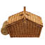 Panier Huntsman pour quatre avec couverture à Santa Cruz