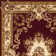 Tapis rouge / ivoire Corinthian Aubusson