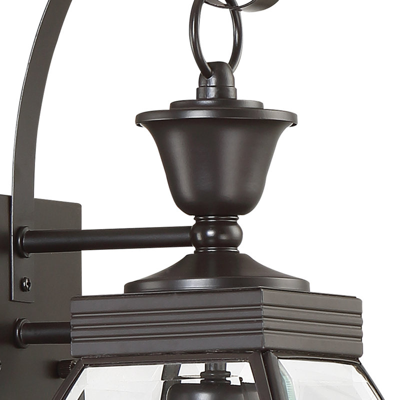 Pihu Solid Brass Wall Light, Medici Bronze