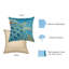 Housse de coussin carré d'intérieur / extérieur Marina