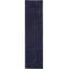 Tapis bleu minuit à poils longs-760591129