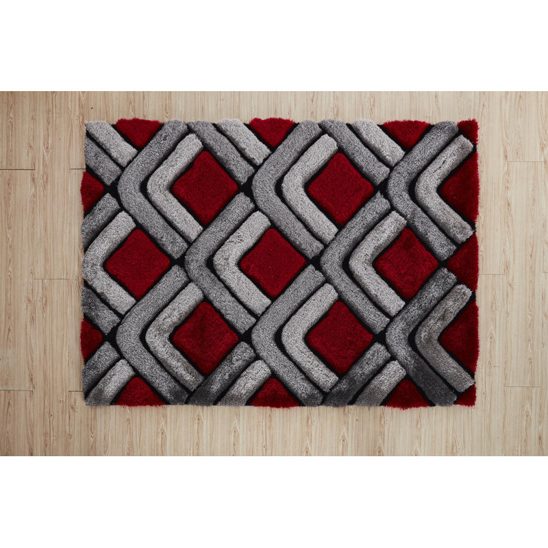 Corey-Leigh Abstract Indoor Rug, Rectangle 3'5" x 5'5"