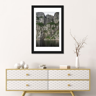 " Low Angle View Of Cliff, Preikestolen, Hogsfjord, Forsand, Norway " by Panoramic Images