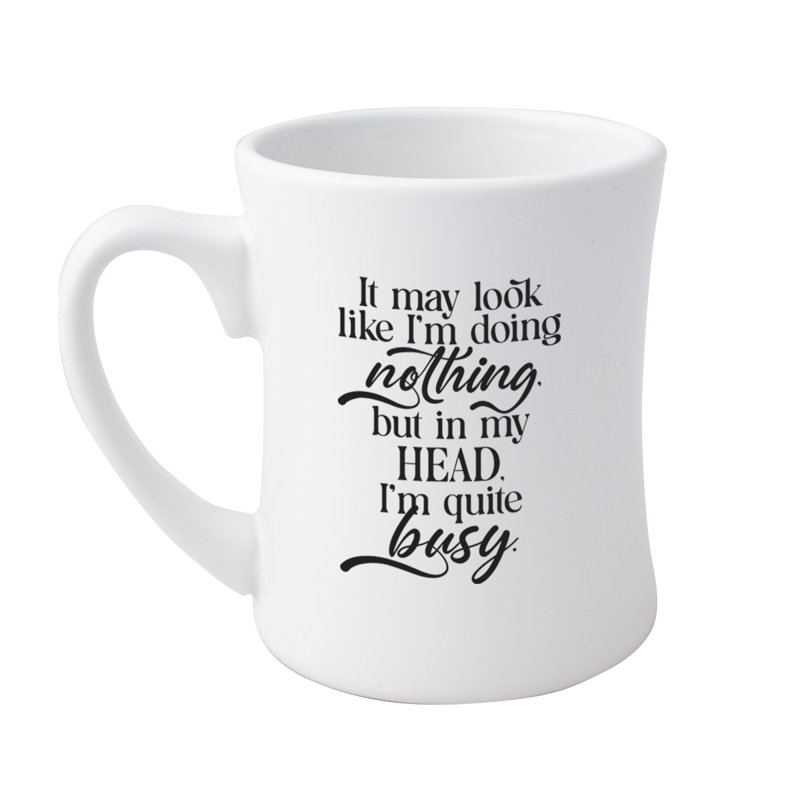 It May Look Like Designer Coffeehouse Mug, 19oz