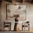 Mellonia Round Genuine Marble Dining Table-1726448292-1726795908