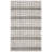 Natura Hand Woven Viscose/Wool Geometric Rug in Gray/Black-5736809