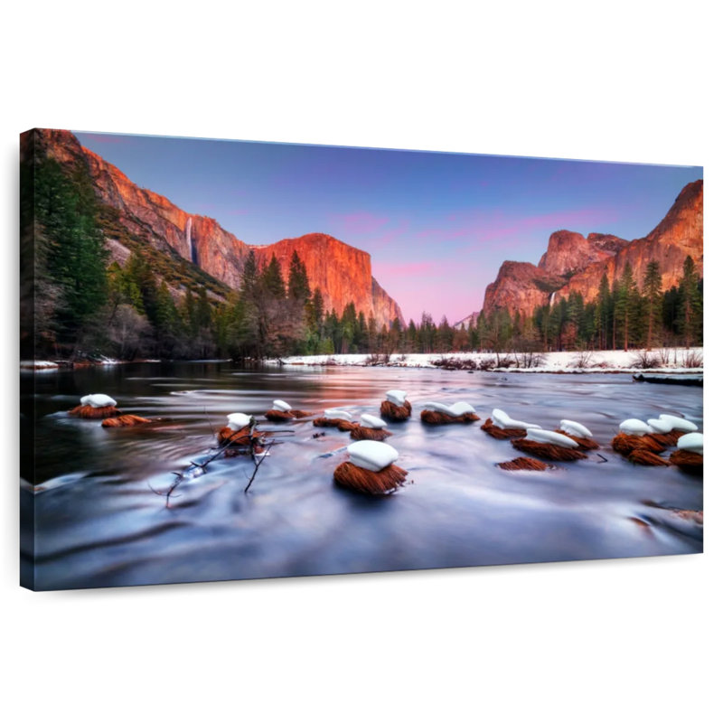 Alvord Snowy Merced River, 24'' H x 36'' W