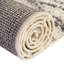 Tapis rayé blanc / gris Abrahams-2134328432