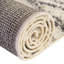Tapis rayé blanc / gris Abrahams-2134328434