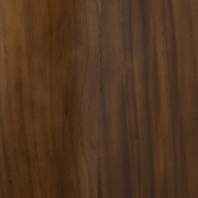 Contemporary Dark Brown Oval Wood Dining Table, 98.5"
