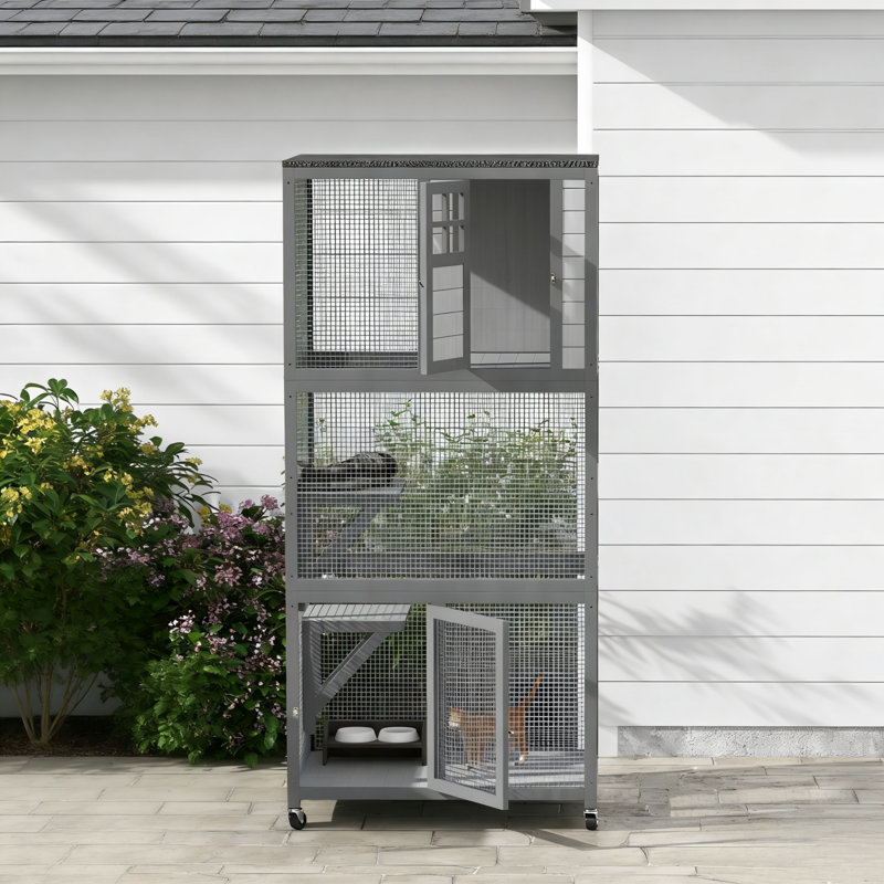Le refuge pour chats Roll-Away