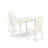 3 Piece Dinette Set for Small Spaces Contains a Rectangle Dining Table with Butterfly Leaf and 2 Kitchen Dining Chairs, 32x54 Inch, Linen White-1320831826-1320831827-1320831824