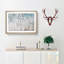 Birch Trees in Utah Painting 1 Piece Single Picture Frame Wall Art on MDF-56632911-56632912