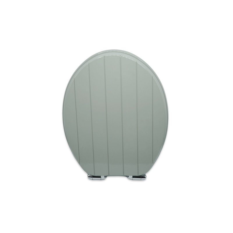 Oval Toilet Seat, White