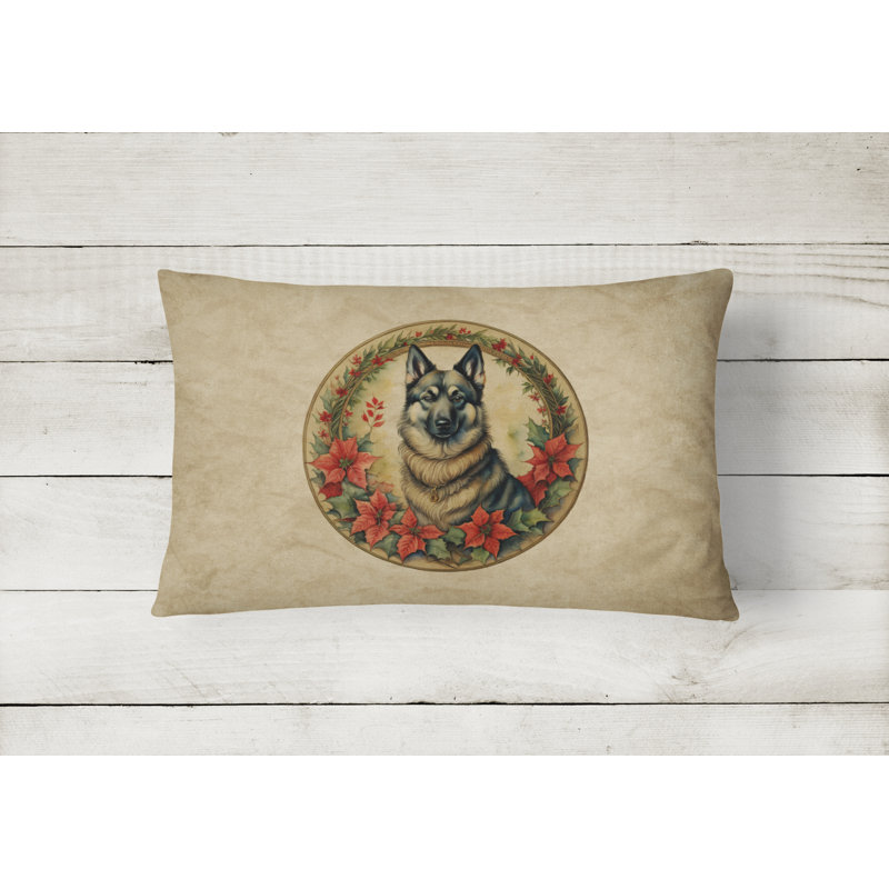 Coussin Christmas, 12 po x 16 po, Rectangulaire
